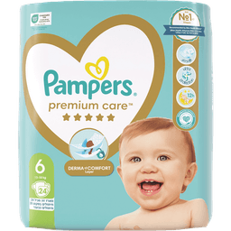 פמפרס - פרימיום קר מידה 6 24 יח'