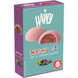 גלידת שרבת MOCHI אוכמניות שחורות קפה 240