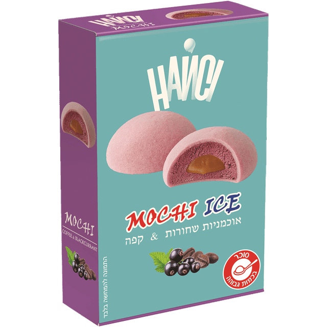 גלידת שרבת MOCHI אוכמניות שחורות קפה 240