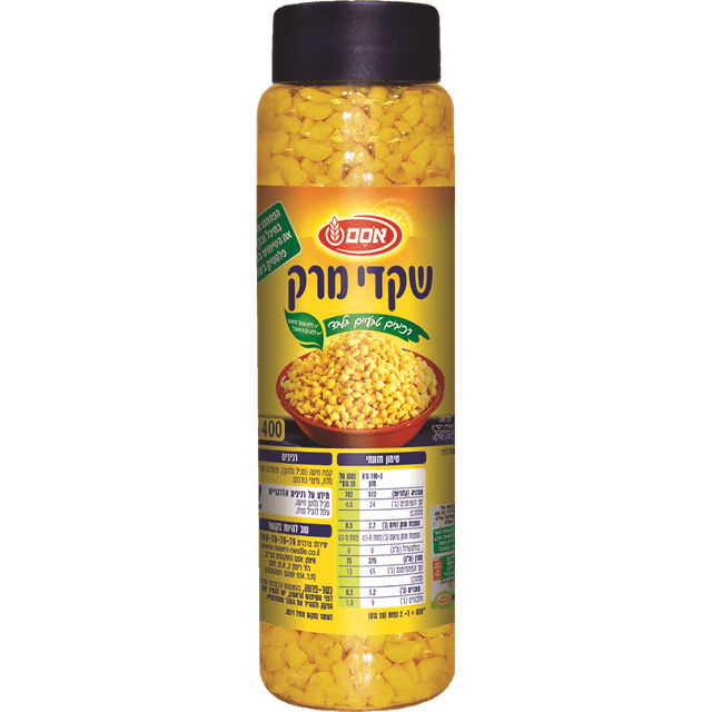 שקדי מרק במיכל