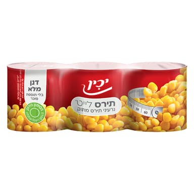 תירס לייט OZ6 שלישיה *165 ג' יכין