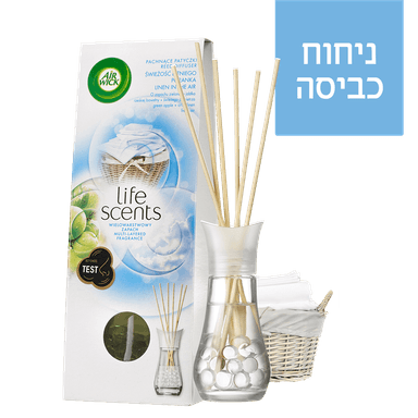 איירוויק - מקלות ריחניים בניחוח כביסה 30 מ"ל