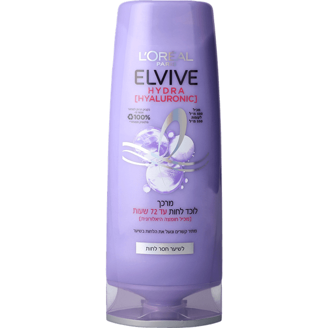 לוריאל - אלביב מרכך שיער עם חומצה היאלרונית 500 מ"ל