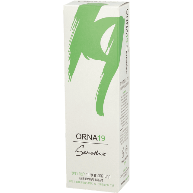אורנה 19 - קרם להסרת שיער לעור רגיש 80 גרם