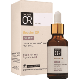 ד"ר עור - BOOSTER OR בוסטר לחידוש העור ומראה זוהר 30 מ"ל