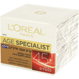 לוריאל - דרמו אייג' ספשיאליסט קרם לילה 45