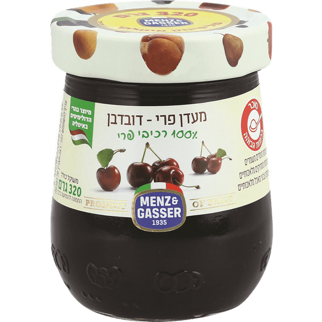 מעדן ריבה מנץ אנד גאססר דובדבן 300 גר