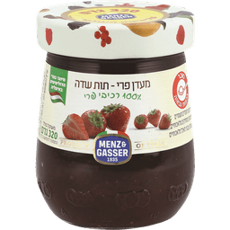 MENZ&GASSER - מעדן תות שדה 320 גרם