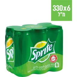 מארז ספרייט 6 פחיות