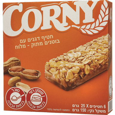 קורני בייס סויט & סולט 6 יח 150 גר