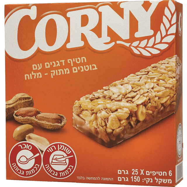 קורני בייס סויט & סולט 6 יח 150 גר