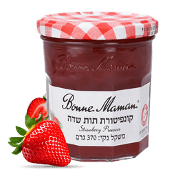 קונפיטורת תות 370 גר BONNE MAMAN