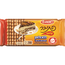 אוסם - פתי בר וניל חלבי ללא גלוטן 200 גרם