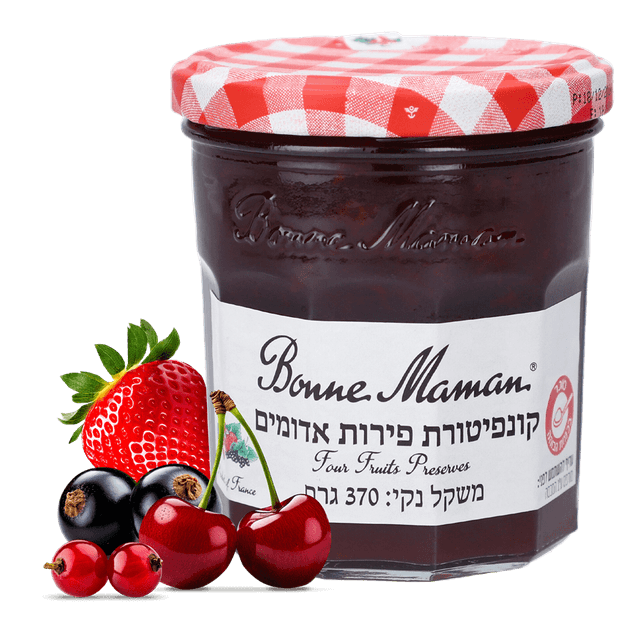 קונפיטורת פירות 370 גר BONNE MAMAN