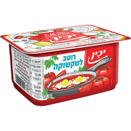 רוטב לעגבניות בסיס לשקשוקה 240 ג' יכין