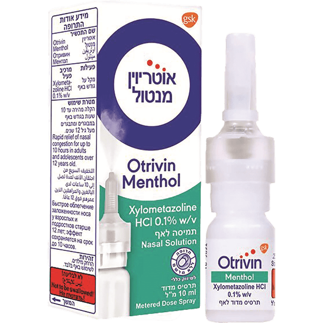 OTRIVIN MENTHOL - GSL