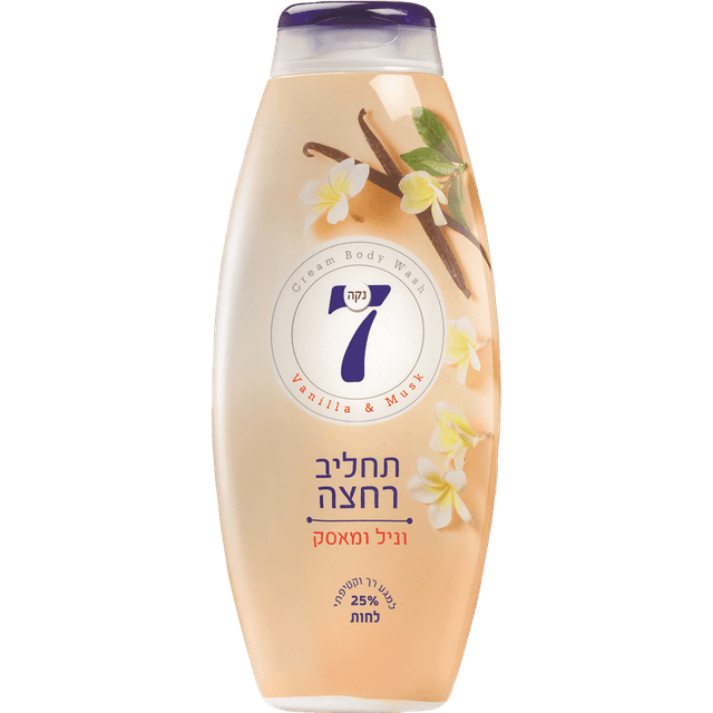 נקה 7 - תחליב רחצה וניל מאסק 750 מ"ל