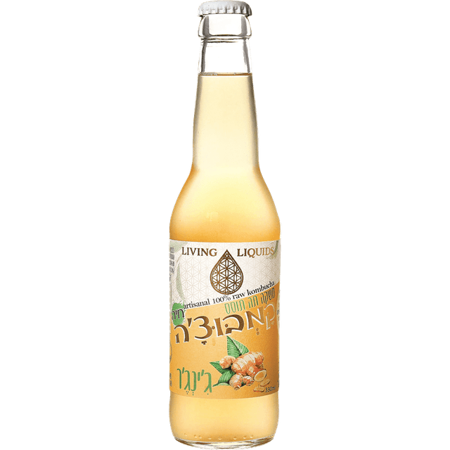 קמבוצה חיה גינגר אורגני 330 מ"ל