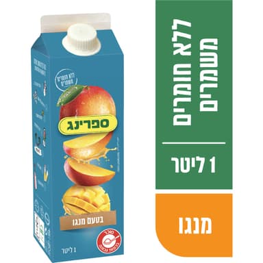 נקטר ספרינג מנגו קרטונית 1 ל'