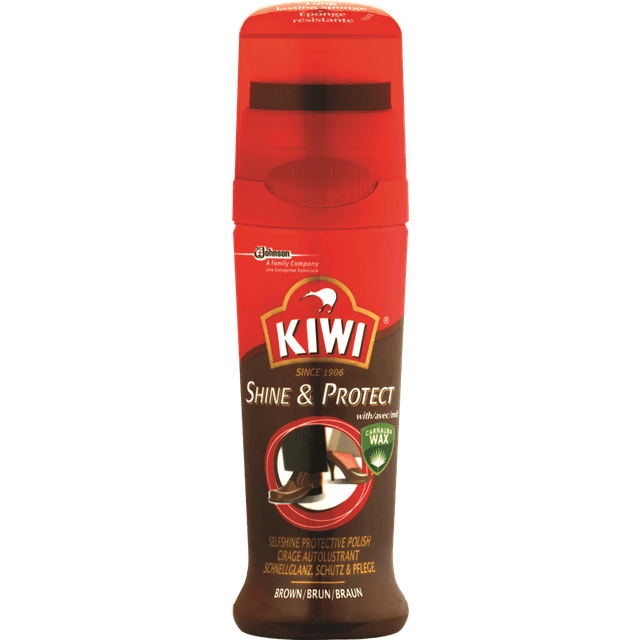 קיווי נוזל נעלים חום 75מ"ל