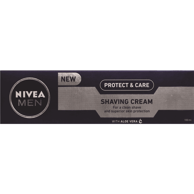 ניוואה - מן קרם גילוח פרוטקט אנד קר 100 מ"ל