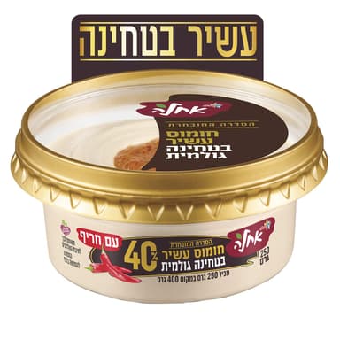 חומוס 40% טחינה עם ח
