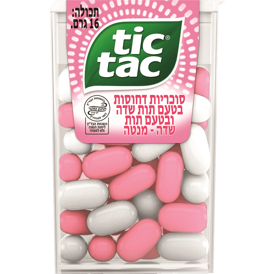 טיק טק בטעם תות שדה