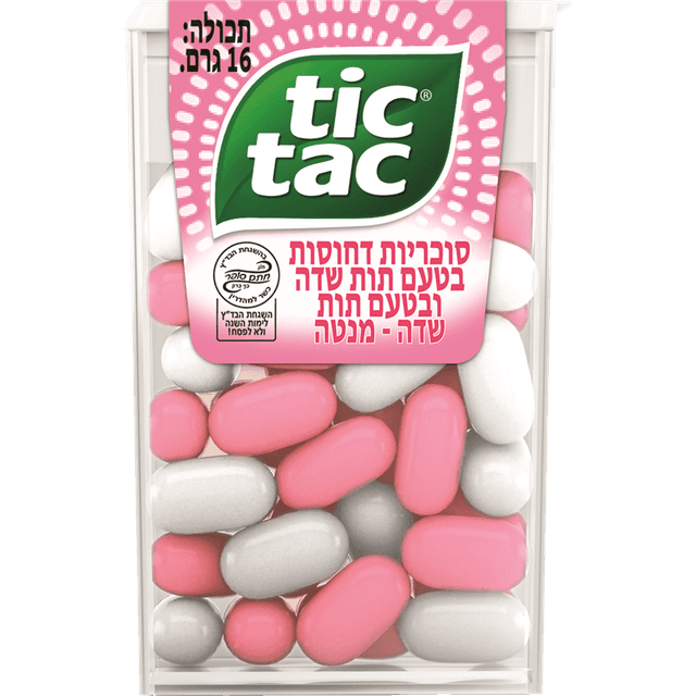 טיק טק בטעם תות שדה