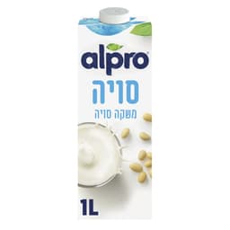 אלפרו חלב סויה 1ל
