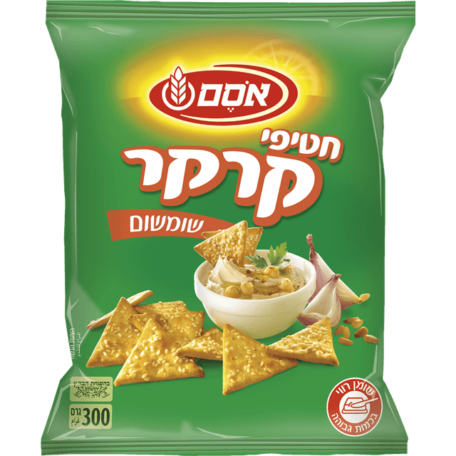 אוסם - חטיפי קרקר שומשום 300 גרם