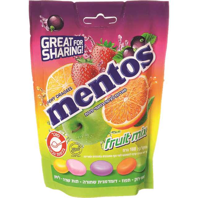 מנטוס פירות -בשקית