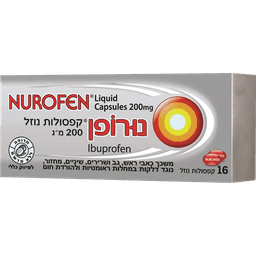 NUROFEN LIQUID GEL 16 CAPS