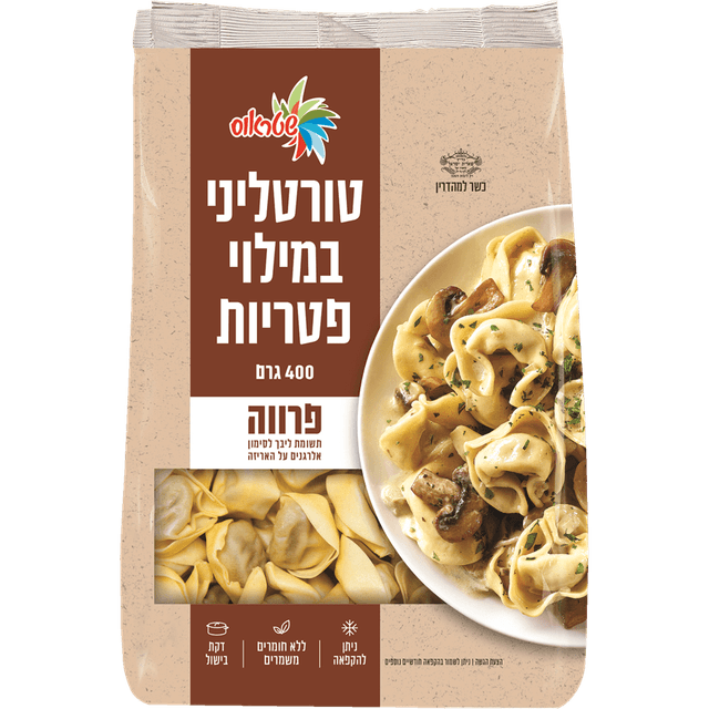 טורטליני פטריות שטראוס 400 ג'
