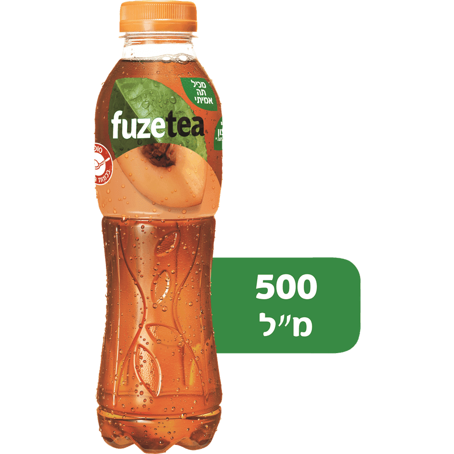 פיוז טי אפרסק 0.5 ל