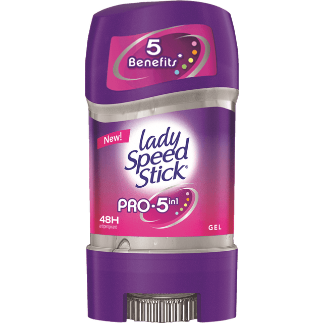 ליידי ספיד סטיק - דאודורנט ג'ל לאישה פרו 5 65 גרם