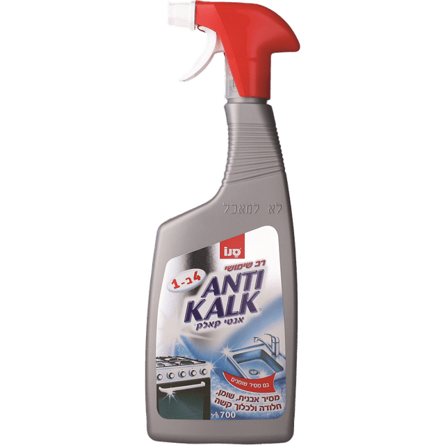 סנו - אנטי קאלק מרסס ניקוי כללי 4 ב-1 700 מ"ל