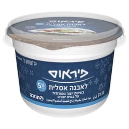 גבינת לאבנה 5% שומן 500 ג' פיראוס