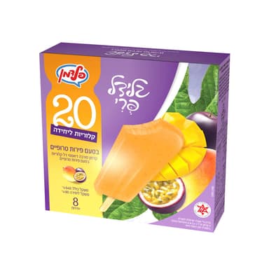 פופסיקל פירות טרופי 640 ג'