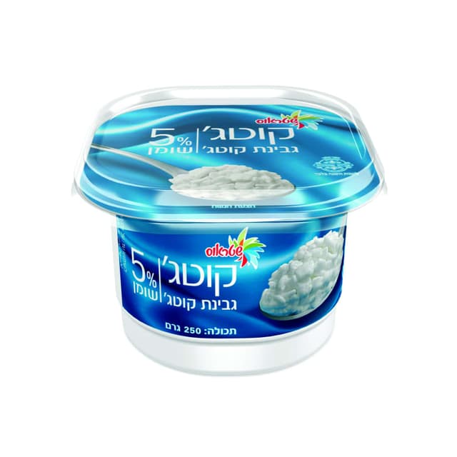 שטראוס קוטג5% סידן