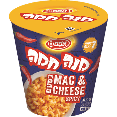 מנה חמה - מק&ציז ספייסי 59 גרם