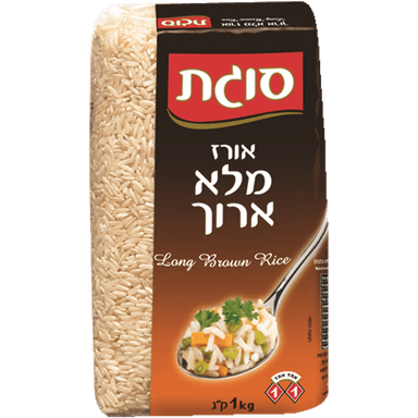 אורז מלא ארוך 1 ק"ג סוגת