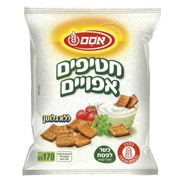 אסם חטיפי קרקר כלפ
