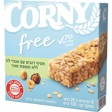 קורני פרי נאטס 6 יח 120 גר