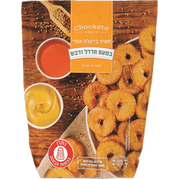 צ'וקטה - חטיפי בייגלה אפוי בטעם חרדל ודבש 160 גרם