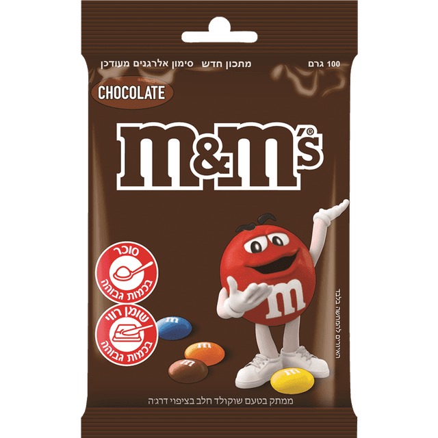 M&M's - שוקולד 100 גרם