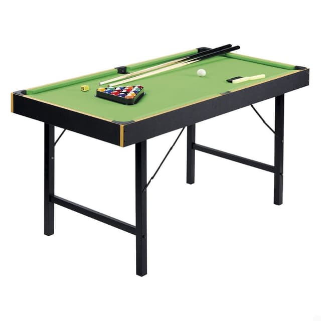 שולחן ביליארד ביתי מעץ – כולל סט כדורים ואביזרים