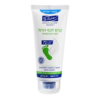 ד"ר פישר - אפקטיב קר פדיסול קרם לכף הרגל 100 מ"ל