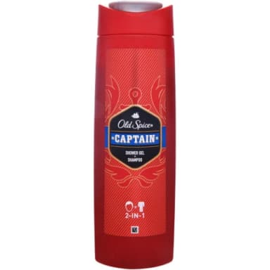 אולד ספייס גל רחצה+שמפו CAPTAIN