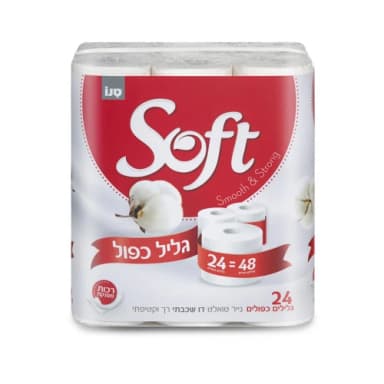 נ.טואלט סופט 24גליל כפול