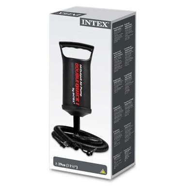 משאבה ידנית גדולה 29 ס"מ מבית INTEX דגם 68612 לניפוח אביזרי ים, בריכה וקמפינג. - ToySale חנות הצעצועים הזולה במדינה